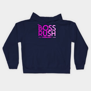 The Boss Rush Podcast Logo (Women's Rights) Kids Hoodie